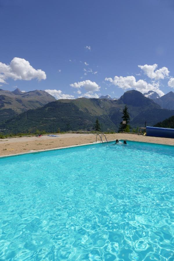 Studio Coin Montagne A Auris En Oisans Avec Vue Magnifique Экстерьер фото