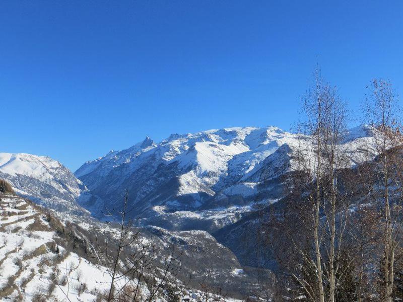 Studio Coin Montagne A Auris En Oisans Avec Vue Magnifique Экстерьер фото