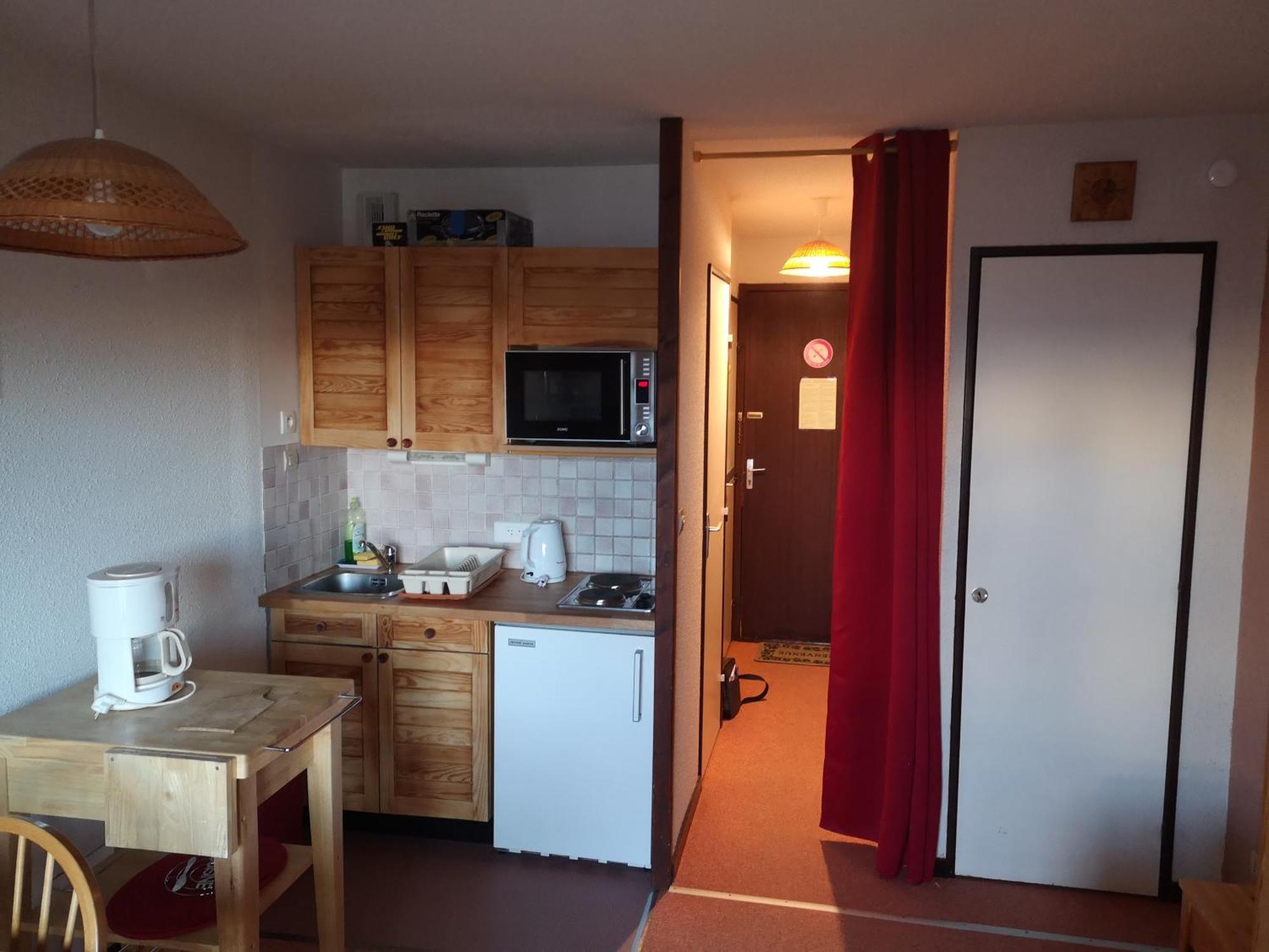 Studio Coin Montagne A Auris En Oisans Avec Vue Magnifique Экстерьер фото